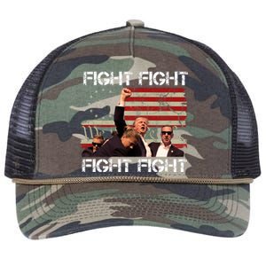 Trump Pennsylvania 2024 Fight We The People Retro Rope Trucker Hat Cap