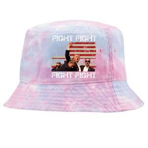 Trump Pennsylvania 2024 Fight We The People Tie-Dyed Bucket Hat