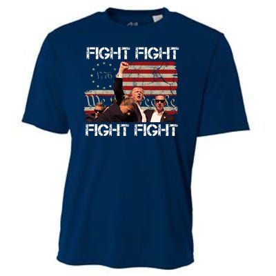 Trump Pennsylvania 2024 Fight We The People Cooling Performance Crew T-Shirt