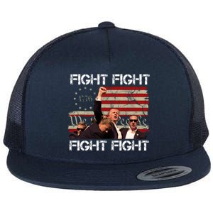 Trump Pennsylvania 2024 Fight We The People Flat Bill Trucker Hat