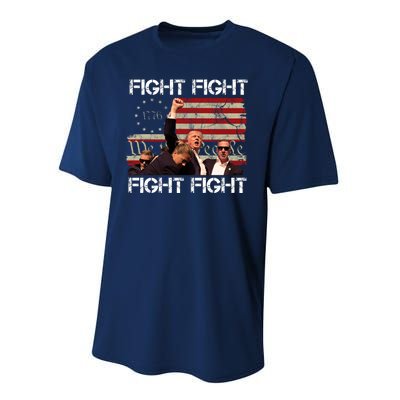 Trump Pennsylvania 2024 Fight We The People Performance Sprint T-Shirt