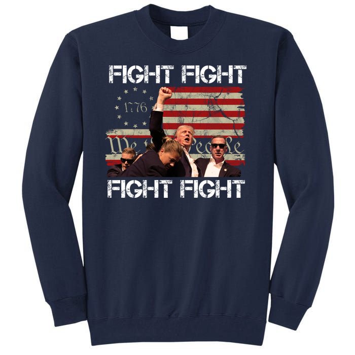 Trump Pennsylvania 2024 Fight We The People Tall Sweatshirt