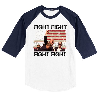 Trump Pennsylvania 2024 Fight We The People Baseball Sleeve Shirt