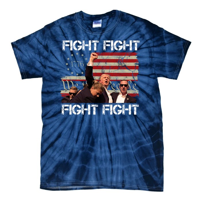 Trump Pennsylvania 2024 Fight We The People Tie-Dye T-Shirt