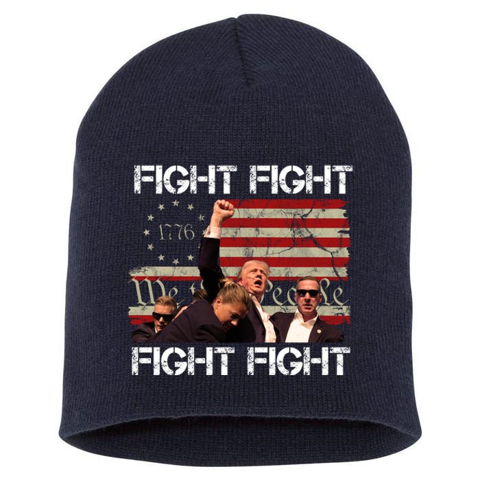 Trump Pennsylvania 2024 Fight We The People Short Acrylic Beanie