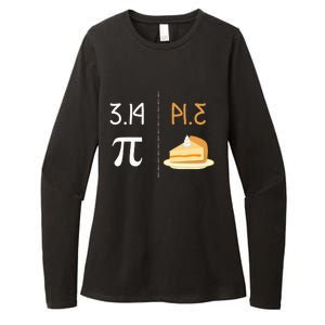 Thanksgiving Pie 314 Apple Pumpkin Pi Math Twist Womens CVC Long Sleeve Shirt