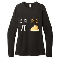 Thanksgiving Pie 314 Apple Pumpkin Pi Math Twist Womens CVC Long Sleeve Shirt