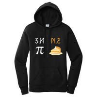 Thanksgiving Pie 314 Apple Pumpkin Pi Math Twist Women's Pullover Hoodie