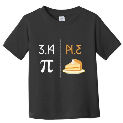 Thanksgiving Pie 314 Apple Pumpkin Pi Math Twist Toddler T-Shirt