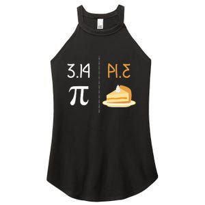 Thanksgiving Pie 314 Apple Pumpkin Pi Math Twist Women's Perfect Tri Rocker Tank