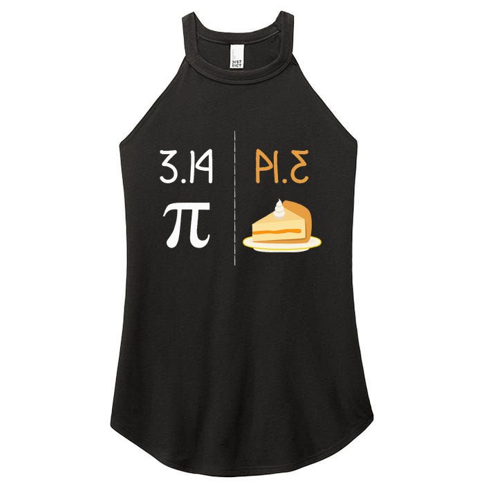 Thanksgiving Pie 314 Apple Pumpkin Pi Math Twist Women's Perfect Tri Rocker Tank