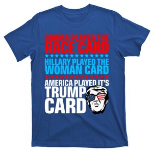 Trump President 45 Usa Maga 2020 Patriot Obama Hillary Gift Cool Gift T-Shirt