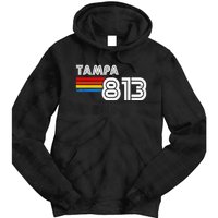 Tampa Proud 813 State Of Florida Est 1823 Vintage Tie Dye Hoodie