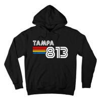 Tampa Proud 813 State Of Florida Est 1823 Vintage Tall Hoodie