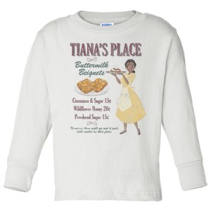 The Princess And The Frog Tianas Place Advertisement Toddler Long Sleeve Shirt