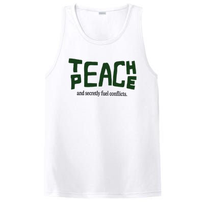 Teach Peace And Secretly Fuel Conflicts PosiCharge Competitor Tank