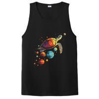 Turtler Planets Art Animal Colorful Graphic Turtle PosiCharge Competitor Tank