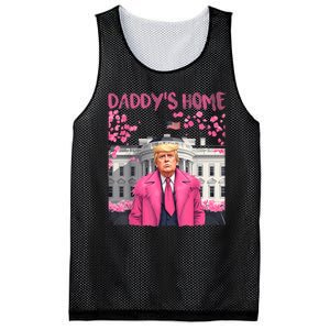 Trump President Again Daddys Home Take America Back Mesh Reversible Basketball Jersey Tank