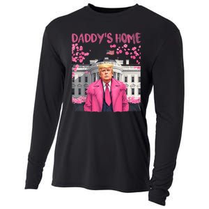 Trump President Again Daddys Home Take America Back Cooling Performance Long Sleeve Crew