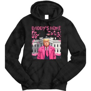 Trump President Again Daddys Home Take America Back Tie Dye Hoodie