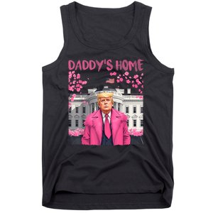 Trump President Again Daddys Home Take America Back Tank Top