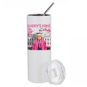 Trump President Again Daddys Home Take America Back Stainless Steel Tumbler