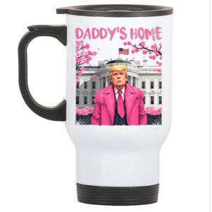 Trump President Again Daddys Home Take America Back Stainless Steel Travel Mug