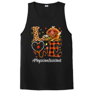 Thanksgiving Physician Assistant Love Thanksgiving Leopard PosiCharge Competitor Tank