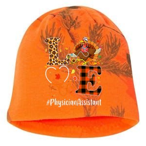 Thanksgiving Physician Assistant Love Thanksgiving Leopard Kati - Camo Knit Beanie