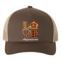 Thanksgiving Physician Assistant Love Thanksgiving Leopard Yupoong Adult 5-Panel Trucker Hat