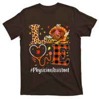 Thanksgiving Physician Assistant Love Thanksgiving Leopard T-Shirt