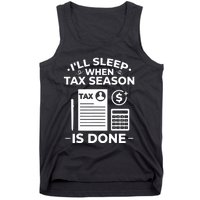 Tax Preparer Accounting Humor Tax Payer Accountant Tank Top