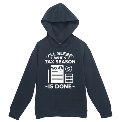 Tax Preparer Accounting Humor Tax Payer Accountant Urban Pullover Hoodie