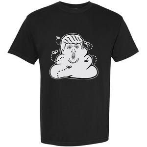 Trump Poop Anti Trump Anti Maga Political Statement Garment-Dyed Heavyweight T-Shirt