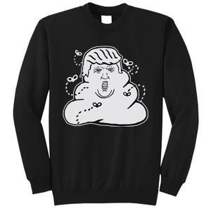 Trump Poop Anti Trump Anti Maga Political Statement Sweatshirt