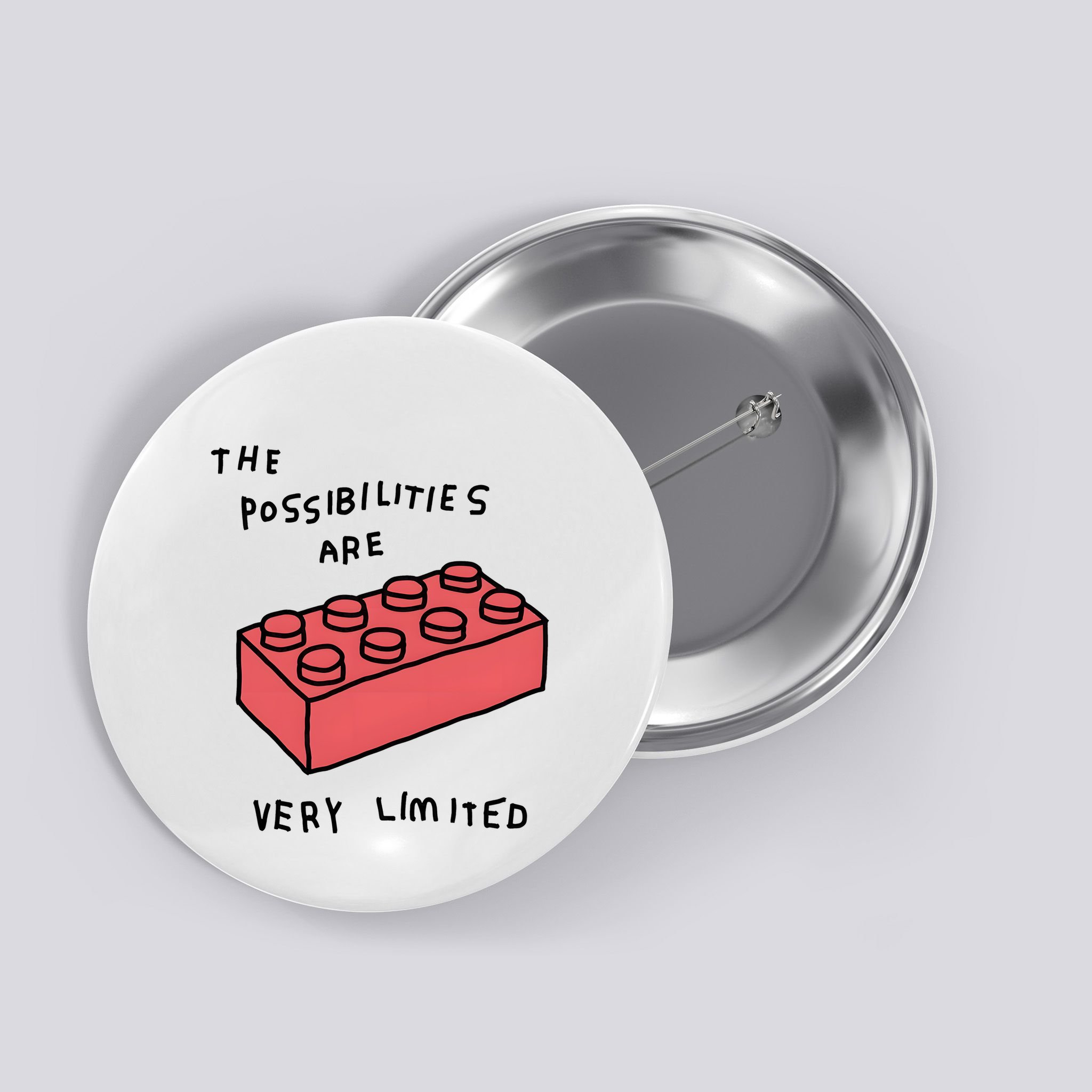 The Possibilities Are Very Limited Button