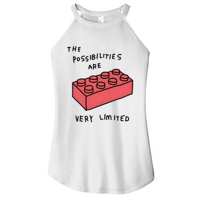 The Possibilities Are Very Limited Women's Perfect Tri Rocker Tank