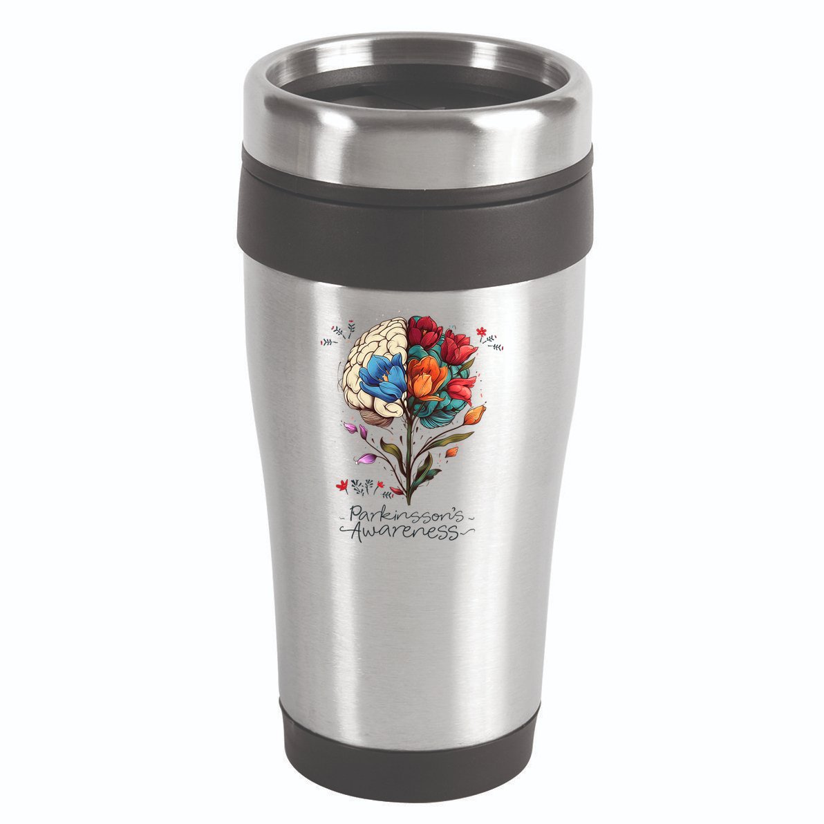 Tulip ParkinsonS Awareness Parkinson April Month 16oz Travel Tumbler