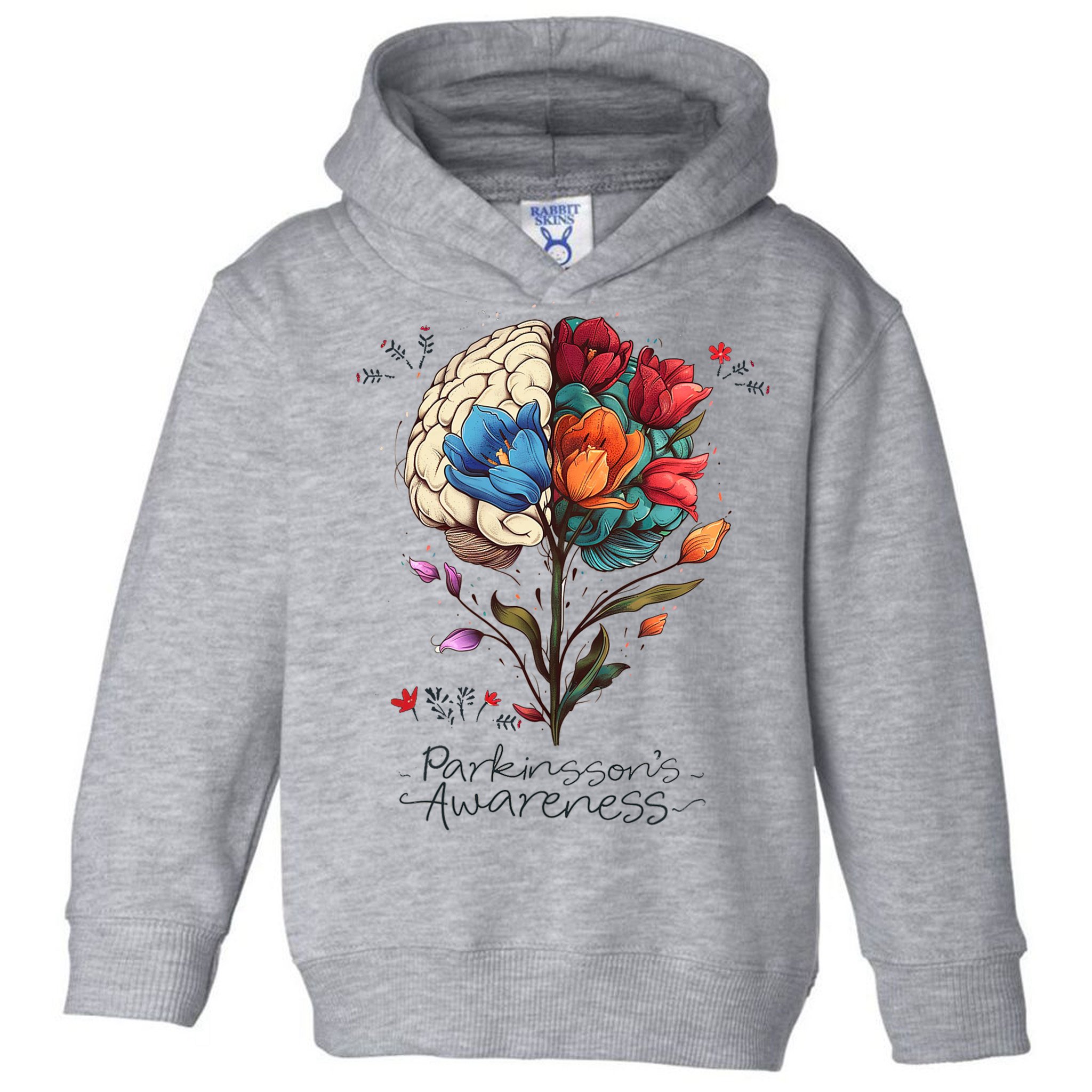 Tulip ParkinsonS Awareness Parkinson April Month Toddler Hoodie