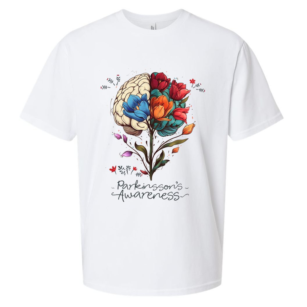 Tulip ParkinsonS Awareness Parkinson April Month Sueded Cloud Jersey T-Shirt