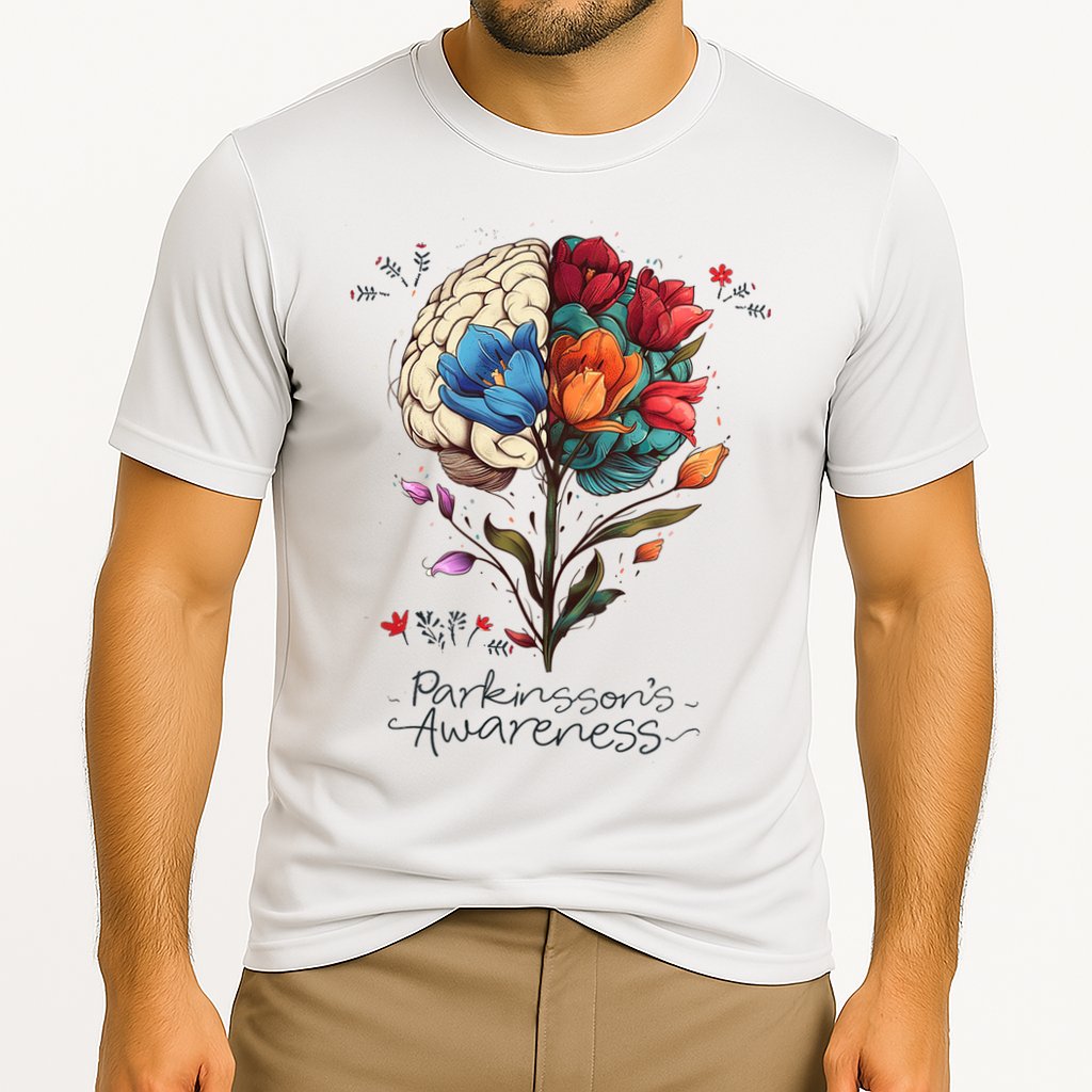 Tulip ParkinsonS Awareness Parkinson April Month Cooling Performance Crew T-Shirt