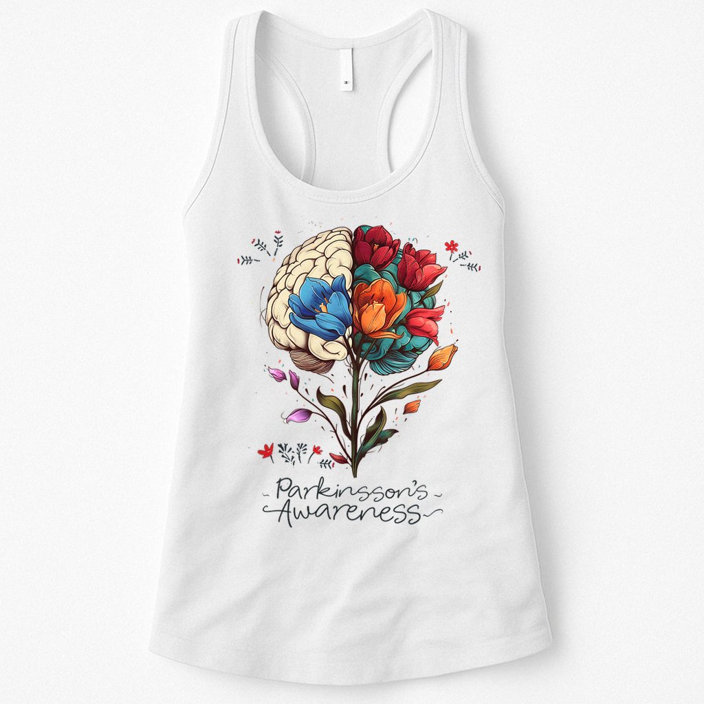 Tulip ParkinsonS Awareness Parkinson April Month Womens Tank Top