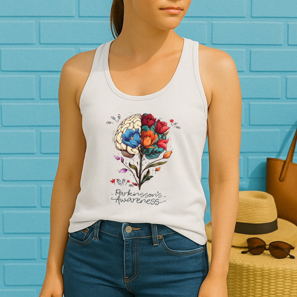 Tulip ParkinsonS Awareness Parkinson April Month Womens Tank Top