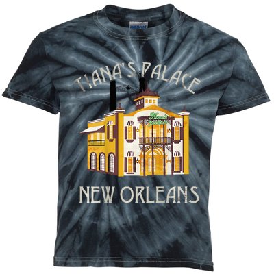 The Princess And The Frog Tianas Palace New Orleans Kids Tie-Dye T-Shirt