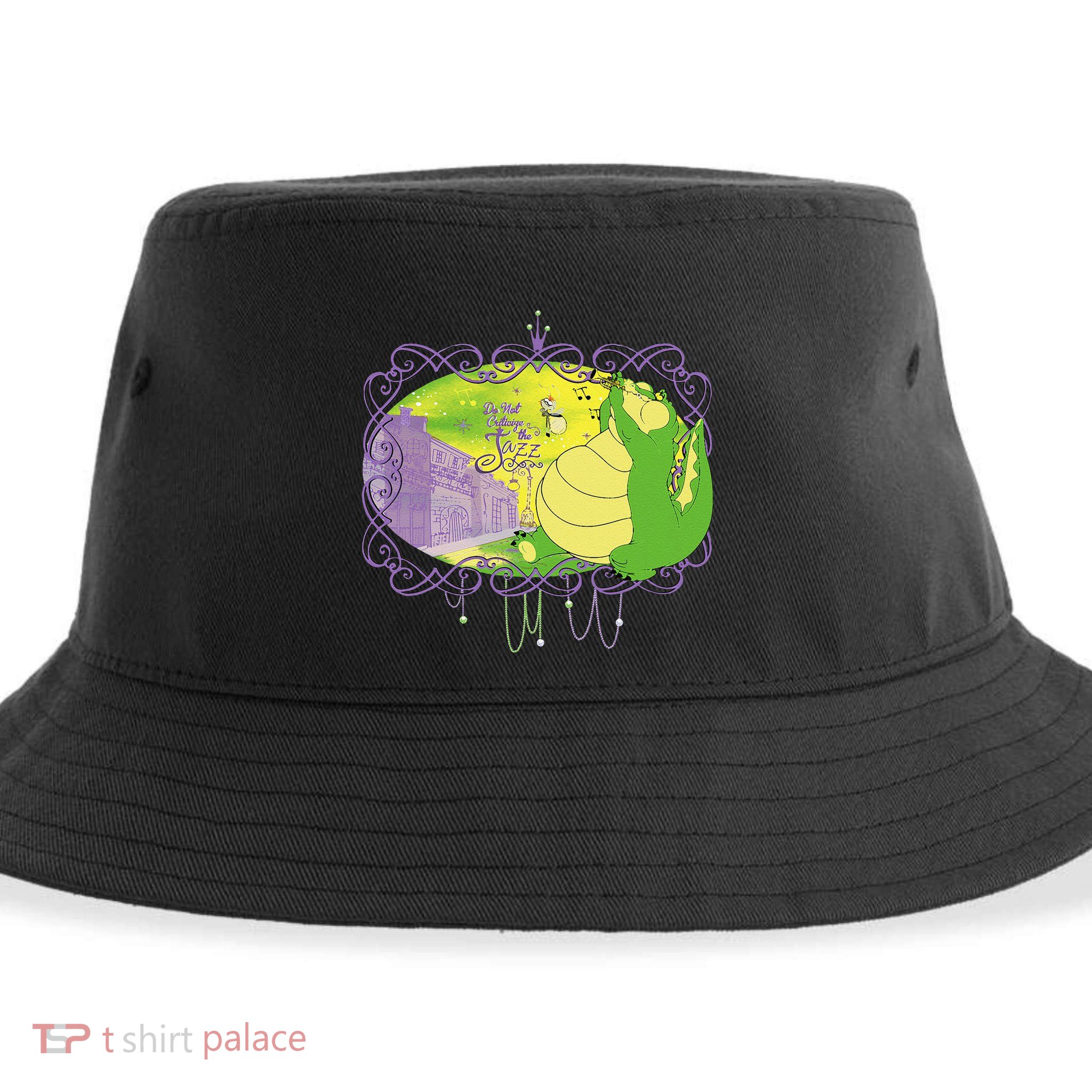 The Princess And The Frog Louis And Ray Mardi Gras Sustainable Bucket Hat
