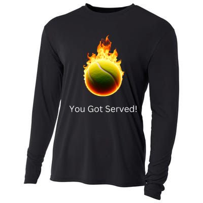 Tennis Player All Ages Cooling Performance Long Sleeve Crew