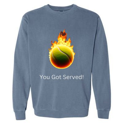 Tennis Player All Ages Garment-Dyed Sweatshirt