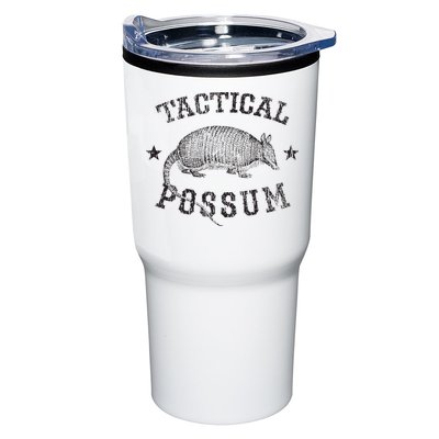 Tactical Possum Armadillo Animal Pun Texas Funny Tumbler
