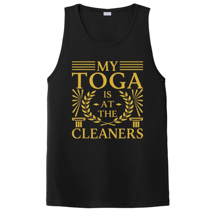 Toga Party Accessories My Toga Is At The Cleaners PosiCharge Competitor Tank