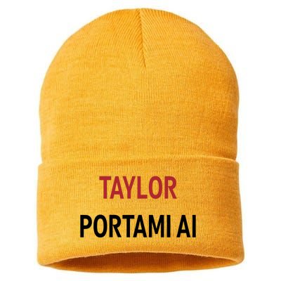 Taylor Portami Ai Sustainable Knit Beanie